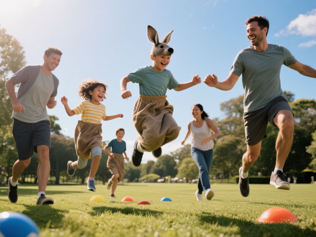 想象一下，在一个阳光明媚的周末，你和家人一起在公园