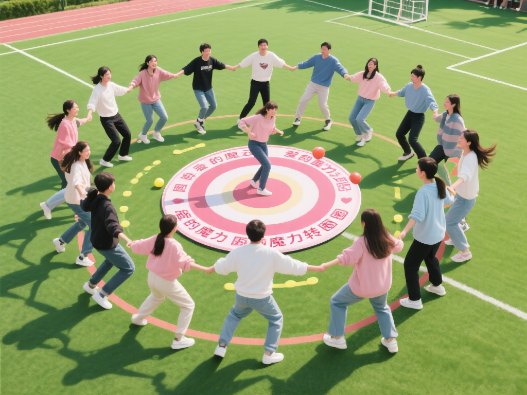 在快节奏的现代生活中，团队活动和体育游戏成为增进感