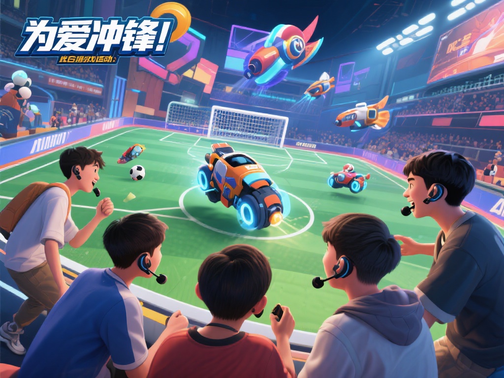 举个例子，小明和他的朋友们在玩《火箭联盟》时，起初